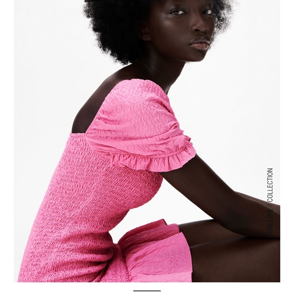 Zara Textured Weaved Dress - Picture 6 of 6